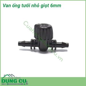 Van ống tưới nhỏ giọt Teco 6mm