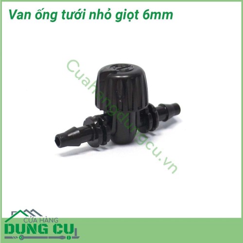 Van ống tưới nhỏ giọt 6mm Teco