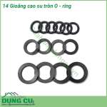 Hộp 14 gioăng cao su chịu dầu chịu nhiệt