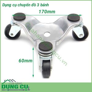 Đế di chuyển đồ đạc 3 bánh