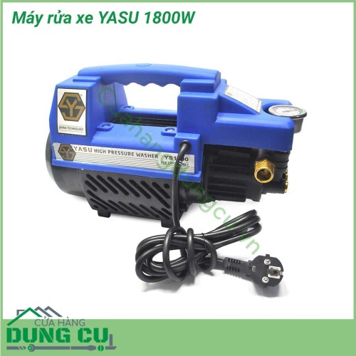 Máy rửa xe Yasu 1800W công nghệ NHẬT BẢN